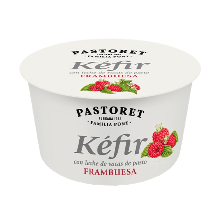 yogur kéfir con frambuesa, 170g