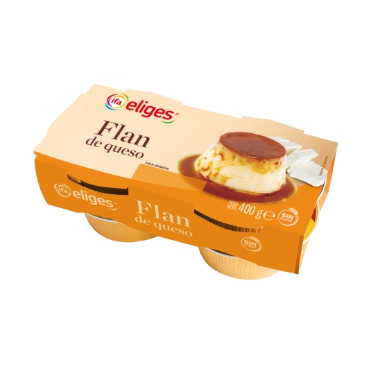 flan de queso 100g, pk-4