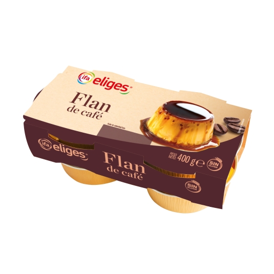 flan de café 100g, pk-4