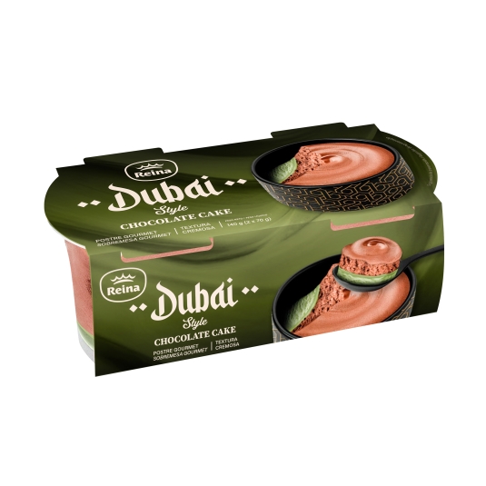 mousse de chocolate estilo dubai, 140g