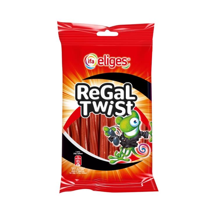 regaliz torcidas roja, 150g