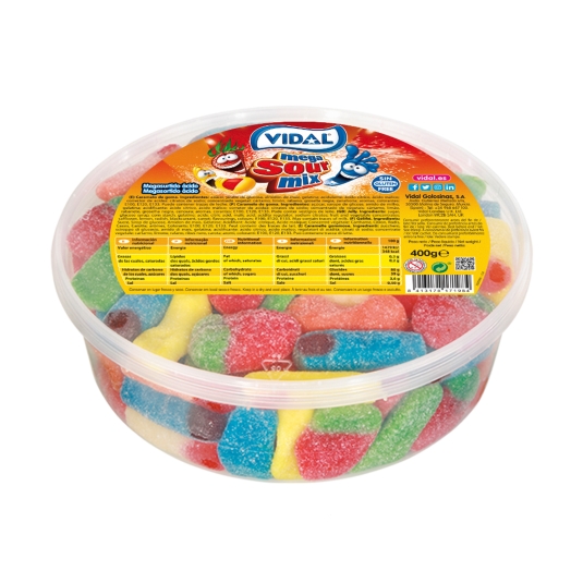 gominolas sour mix, 360g