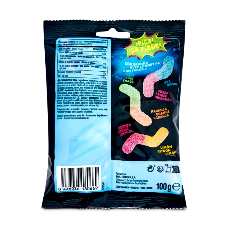 gominolas glumies, 100g