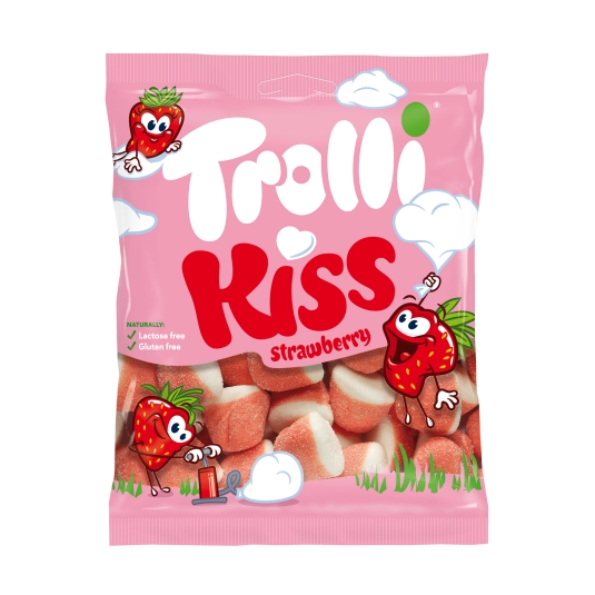 gominolas kiss strawberry, 100g