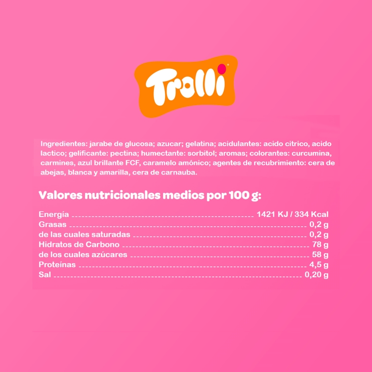 gominolas candy pizzas mini, 100g