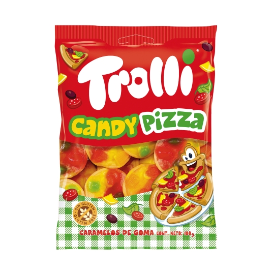 gominolas candy pizzas mini, 100g