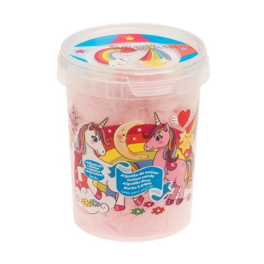 algodón de azúcar unicornio, 30g