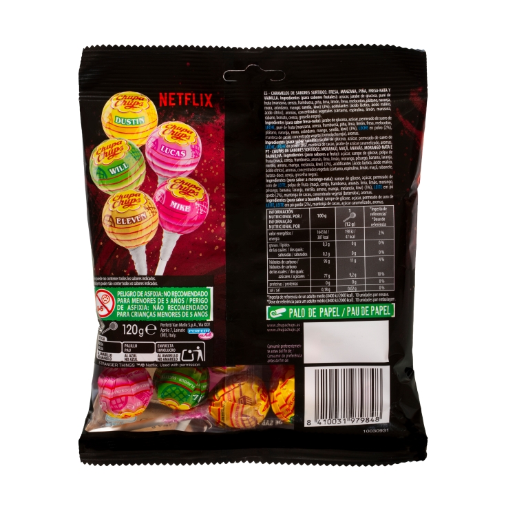 caramelos 5 sabores stranger things, 10ud