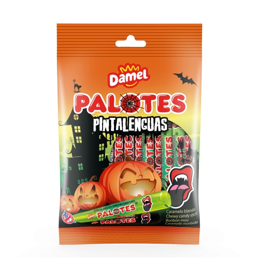 caramelos palotes pinta lengua, 90g