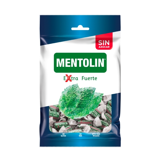 caramelos menta extra fuerte, 115grs.