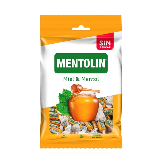 caramelos miel & mentol, 115g