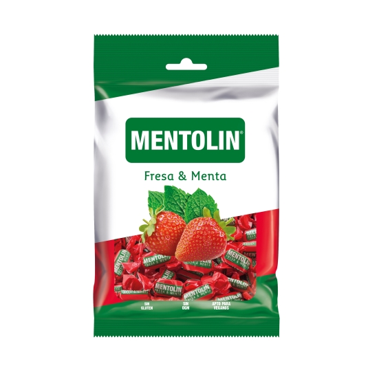 caramelo fresa & menta, 100g