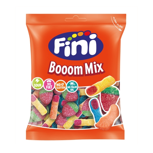 gominolas boom mix azúcar, 500g