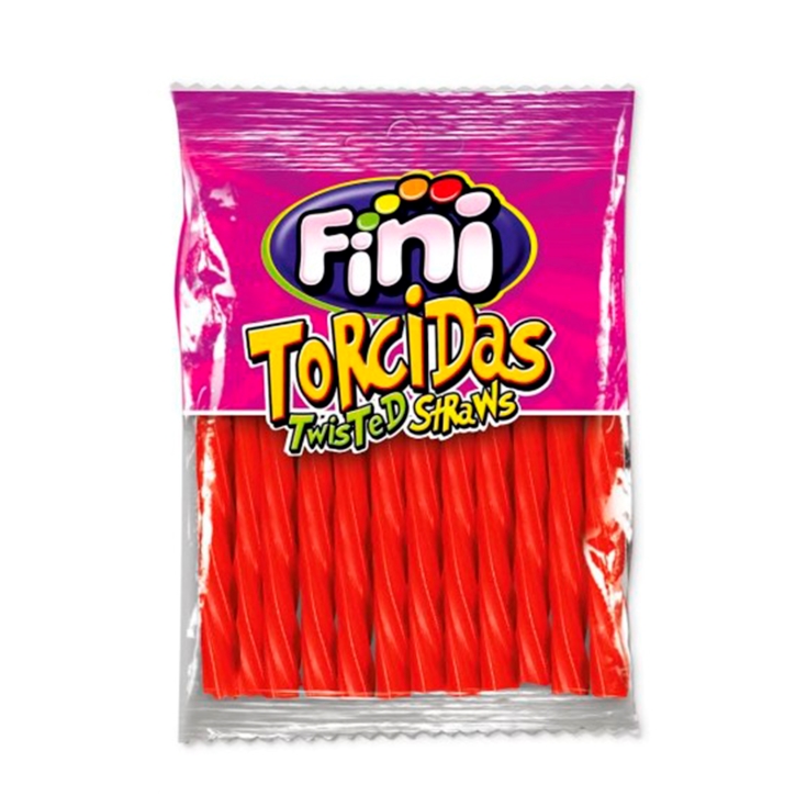 regaliz torcidas de fresa fini, 150g
