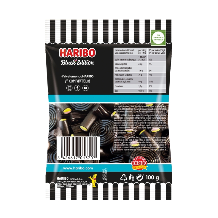 regaliz black edition, 100g
