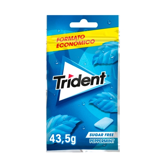chicles menta s/a bolsa, 43.5g