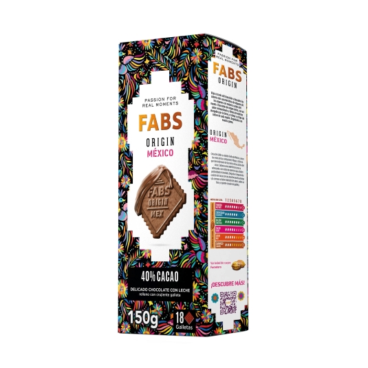 galletas bañadas choco méxico 40%cacao, 150g