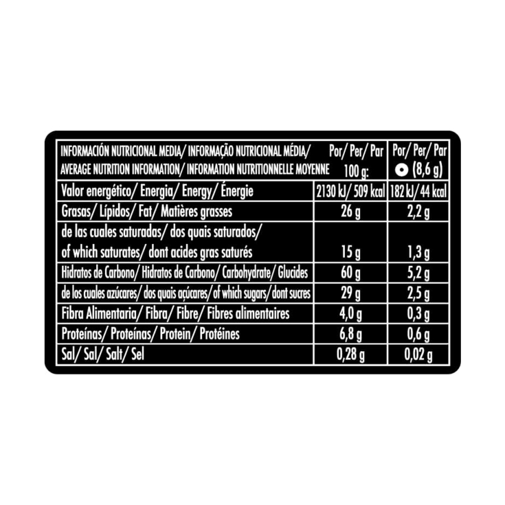 galletas filipinos choco negro, 128g