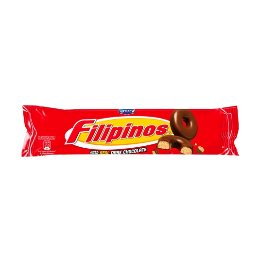 galletas filipinos choco negro, 128g
