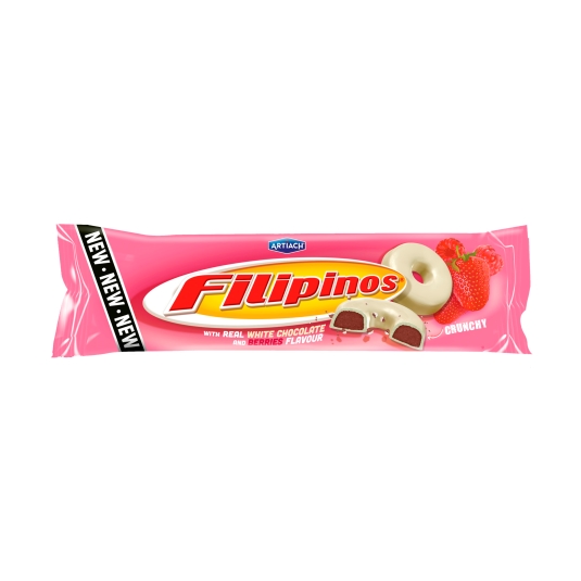 galletas filipinos frutos rojos, 128g