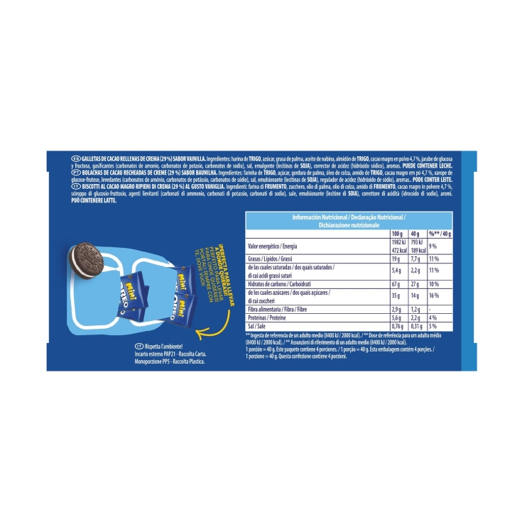 galletas mini 4ud, 160g