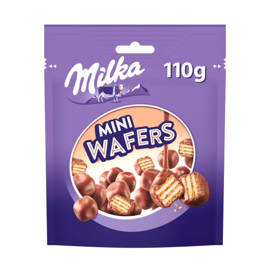 mini wafers chocolate, 110g