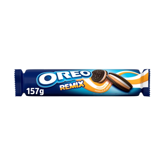 galleta remix vainilla/caramelo, 157g