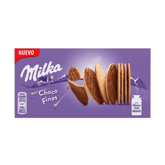 galletas choco finas, 126g