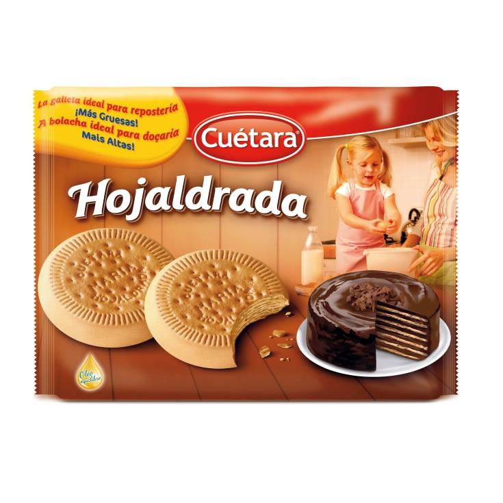 galletas hojaldrada, 600g