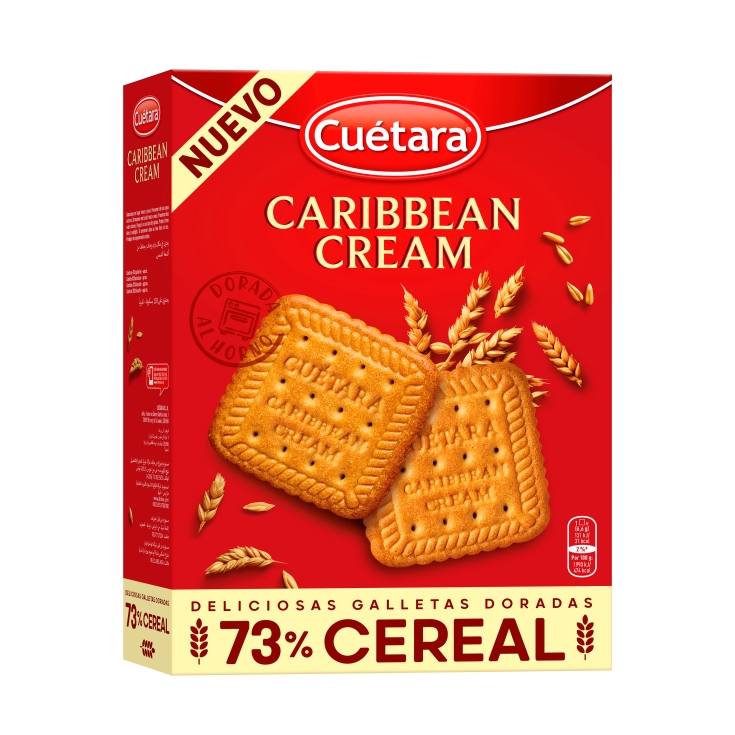galleta caribbean cream, 680g