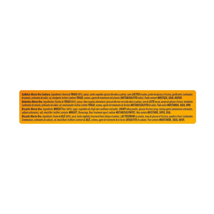 galletas maría oro, pk-4