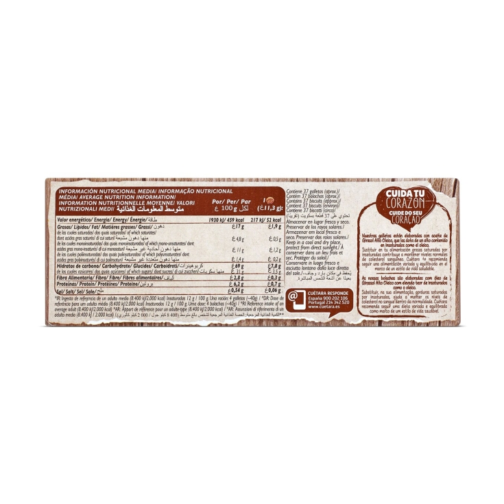 galletas mini campurrianas, 122g