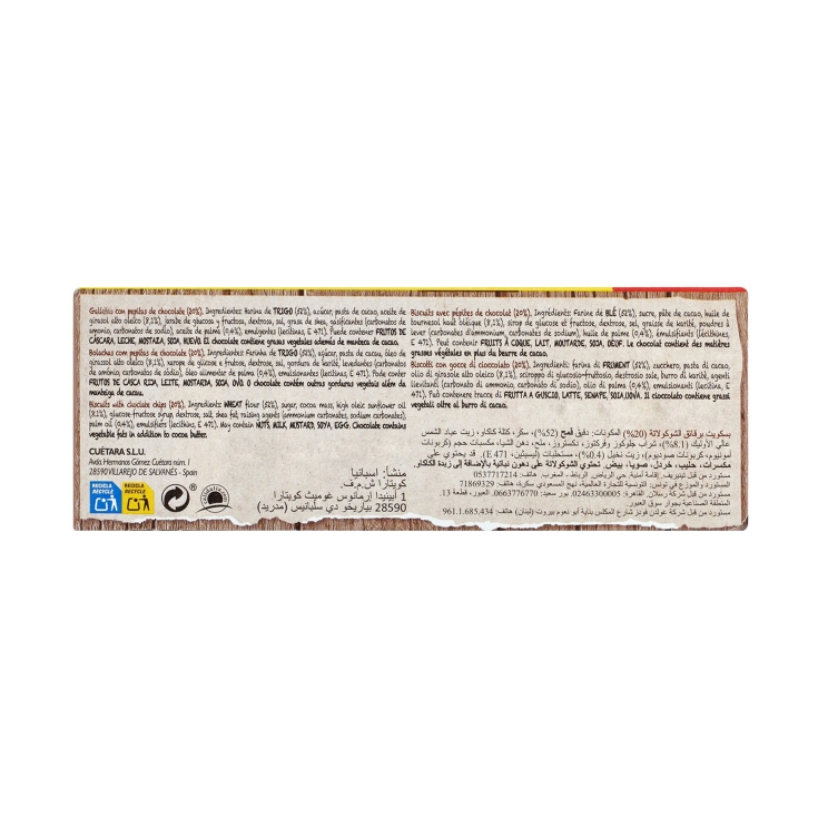 galletas mini campurrianas, 122g
