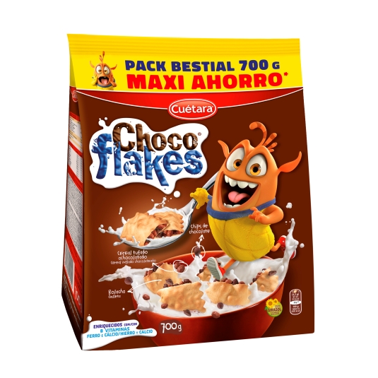 galletas chocoflakes, 650g
