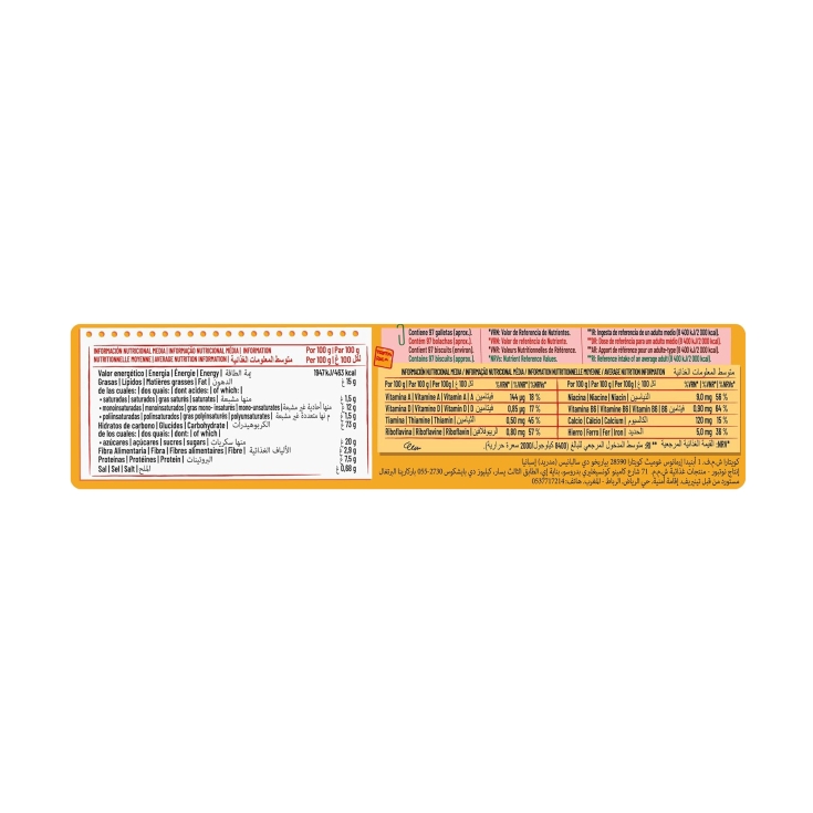 galletas tostarica, 570g