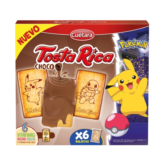 galleta tostarica choco, 210g