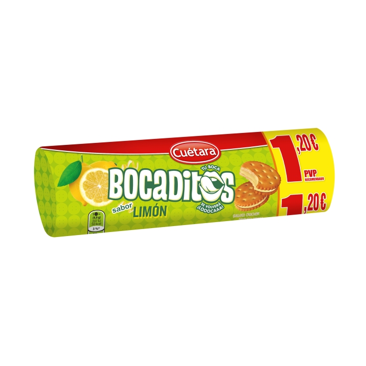 galletas bocaditos limón, 150g