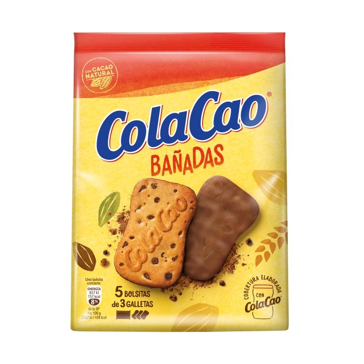 galletas bañadas, 157g