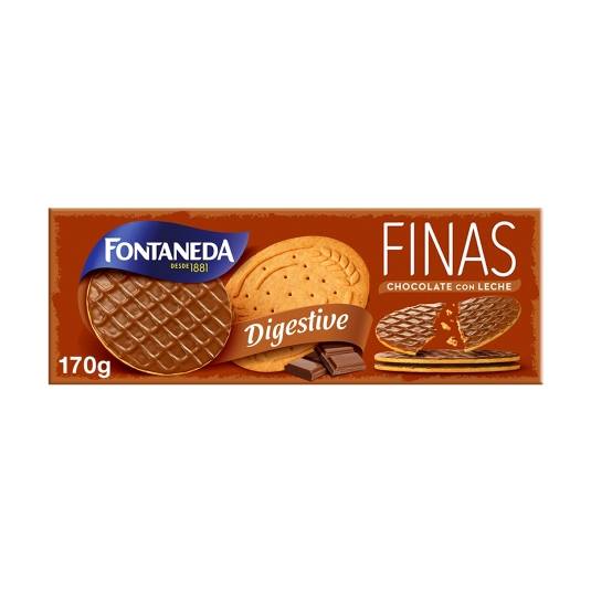 galleta digestive fina chocolate c/leche,170g