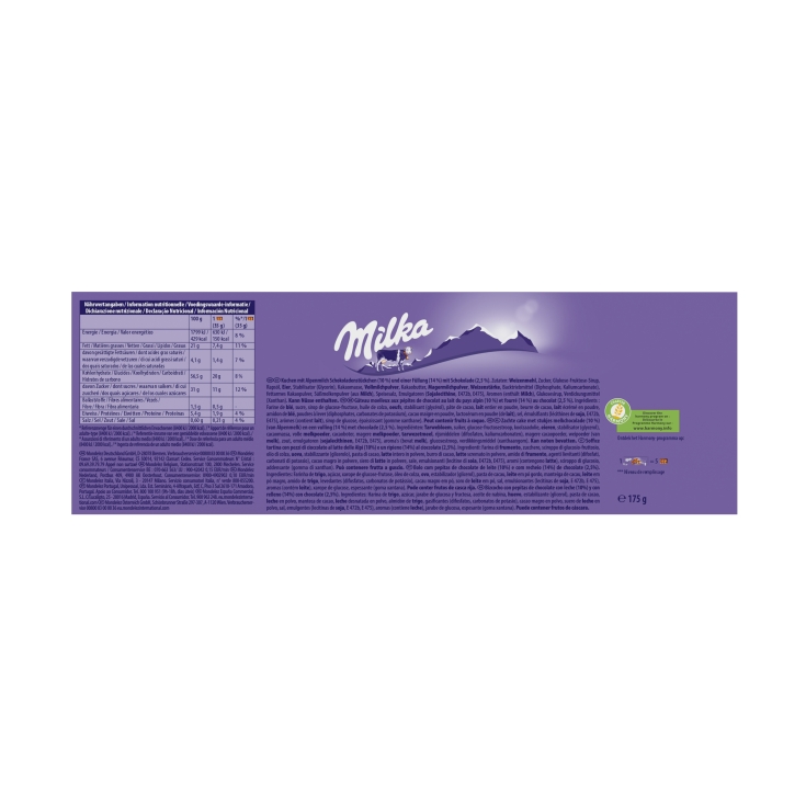 bizcocho cake & choc 6ud, 175g