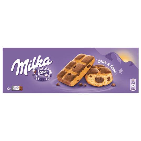 bizcocho cake & choc 6ud, 175g