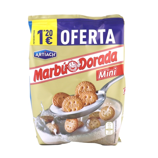 galleta minimarbú dorada, 230g