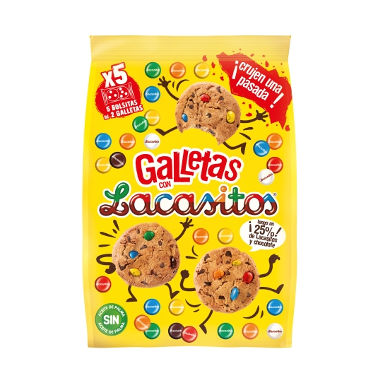galletas con lacasitos, 120g