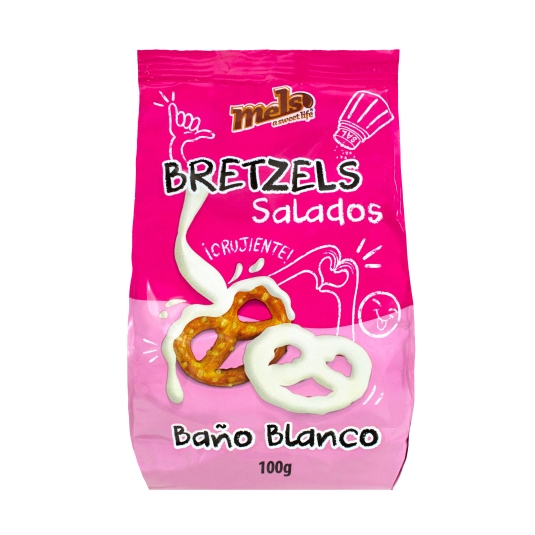bretzels salados blanco, 100g
