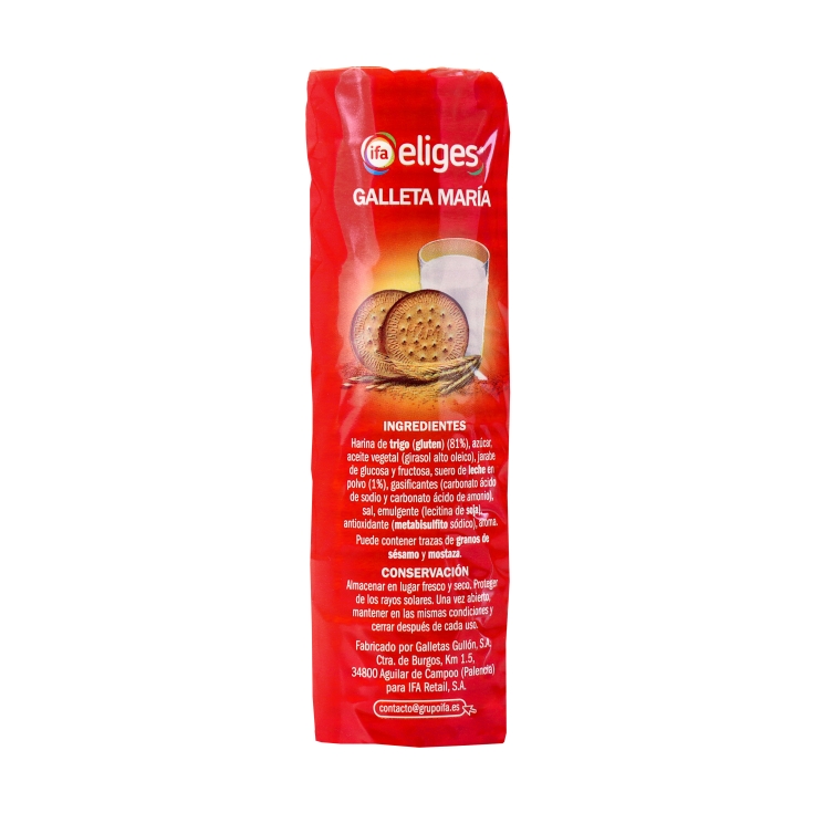 galletas maría, pk-4