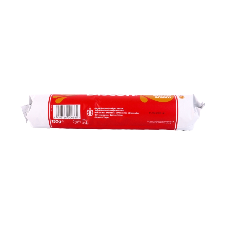 galletas rellenas crema, 150g