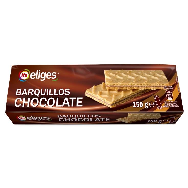 barquillos chocolate, 150g