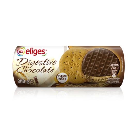 galletas digestive chocolate, 300g