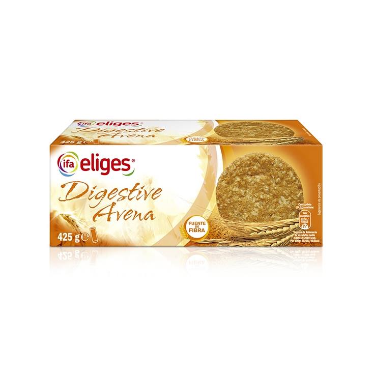 galletas digestive avena, 425g