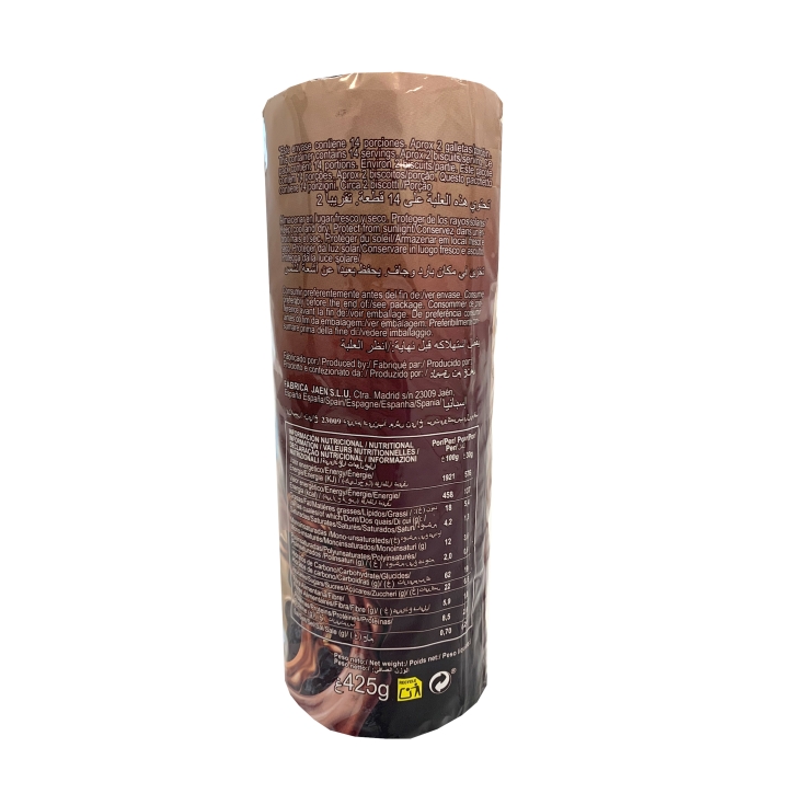 galleta avena 3 chocolates, 425g